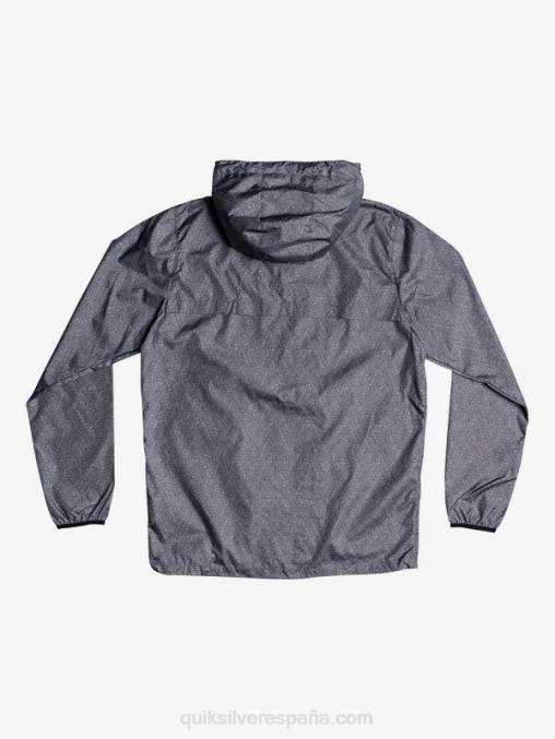 brezo gris oscuro chaqueta cortavientos todos los días D6T4D1011 hombres Quiksilver