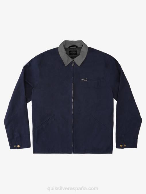 gris odisea chaqueta de trabajo waterman wave chore D6T4D1177 hombres Quiksilver