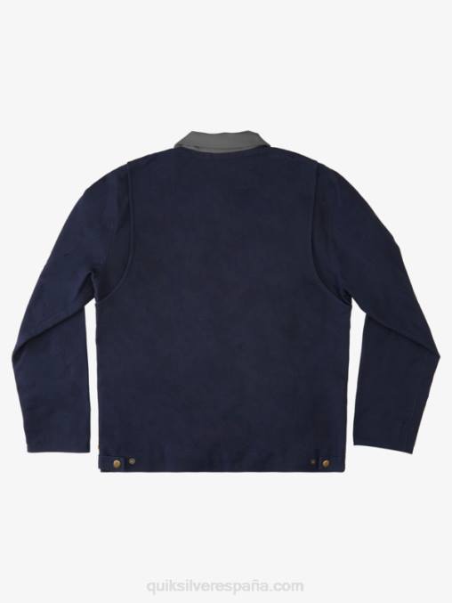gris odisea chaqueta de trabajo waterman wave chore D6T4D1177 hombres Quiksilver