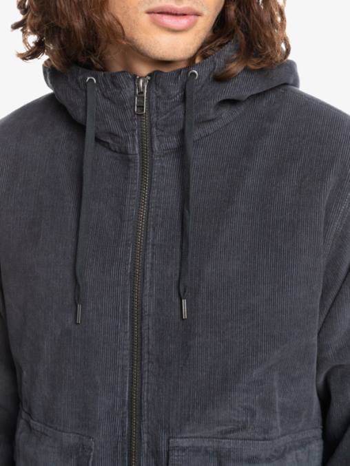 pista chamarra de pana con tres largueros D6T4D1558 hombres Quiksilver