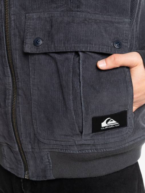 pista chamarra de pana con tres largueros D6T4D1558 hombres Quiksilver