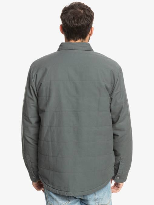 puerta de Hierro chamarra de trabajo de lona downrail D6T4D1566 hombres Quiksilver