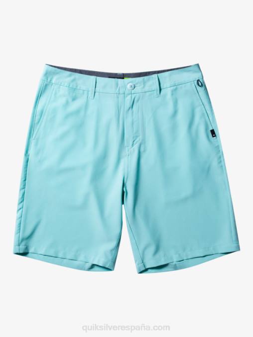 Angel Azul pantalones cortos híbridos Ocean Union Amphibian 20 D6T4D146 hombres Quiksilver