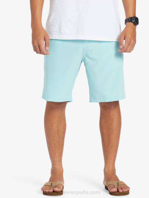 Angel Azul pantalones cortos híbridos Ocean Union Amphibian 20 D6T4D146 hombres Quiksilver