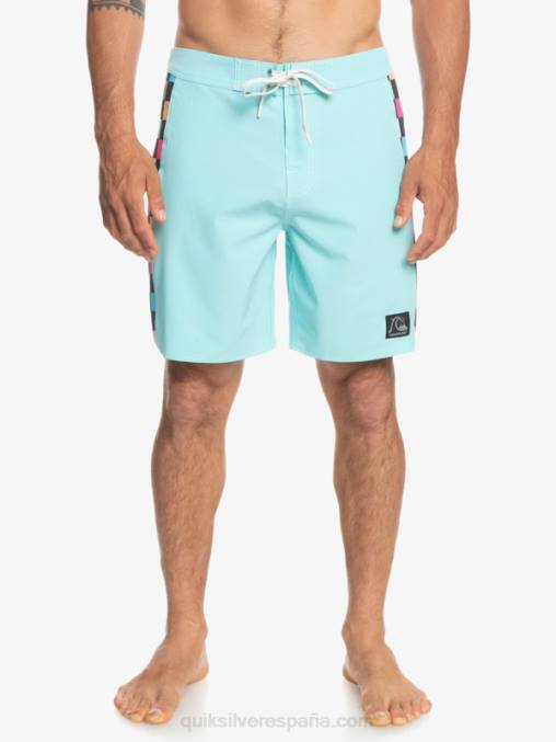 Angel Azul shorts de playa arco 18 originales D6T4D1731 hombres Quiksilver