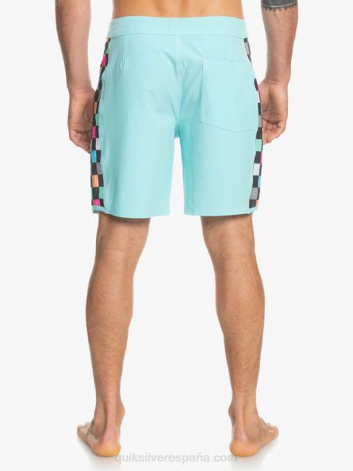 Angel Azul shorts de playa arco 18 originales D6T4D1731 hombres Quiksilver