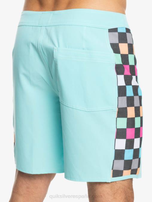 Angel Azul shorts de playa arco 18 originales D6T4D1731 hombres Quiksilver