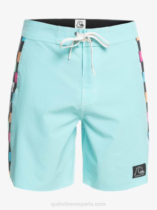 Angel Azul shorts de playa arco 18 originales D6T4D1731 hombres Quiksilver