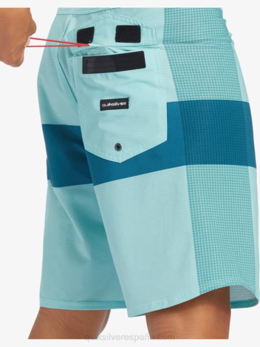 Angel Azul shorts de playa highlite arch 19 D6T4D367 hombres Quiksilver