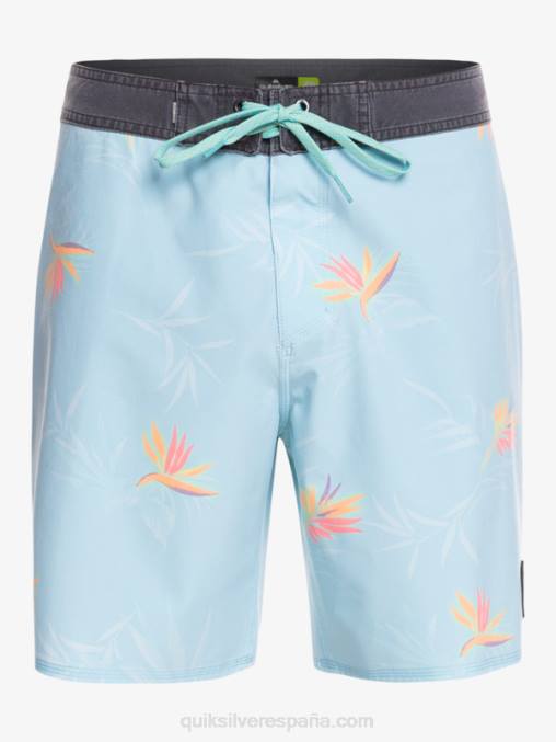 Angel Azul shorts de playa surfsilk lavados 18 D6T4D1760 hombres Quiksilver