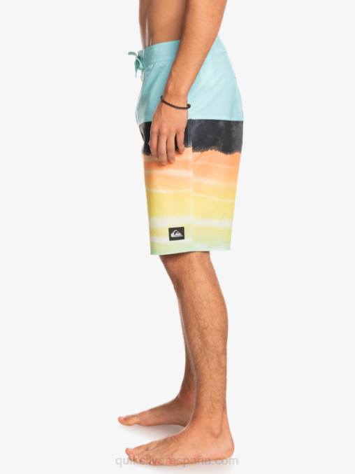 Angel Azul shorts de playa surfsilk panel 20 D6T4D1463 hombres Quiksilver