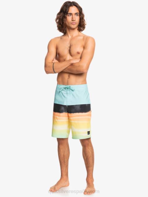 Angel Azul shorts de playa surfsilk panel 20 D6T4D1463 hombres Quiksilver