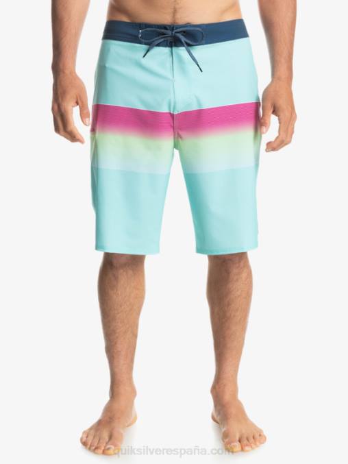 Angel Azul shorts de playa surfsilk slab 21 D6T4D1410 hombres Quiksilver
