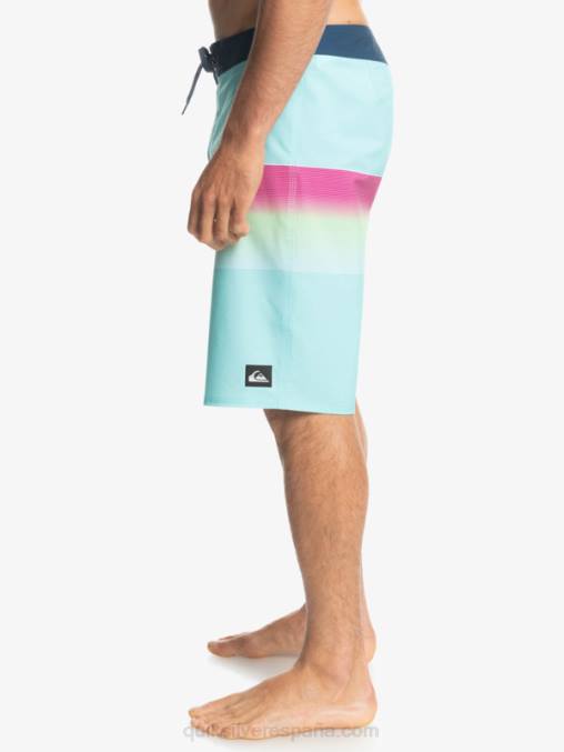 Angel Azul shorts de playa surfsilk slab 21 D6T4D1410 hombres Quiksilver