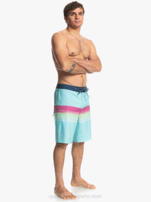 Angel Azul shorts de playa surfsilk slab 21 D6T4D1410 hombres Quiksilver