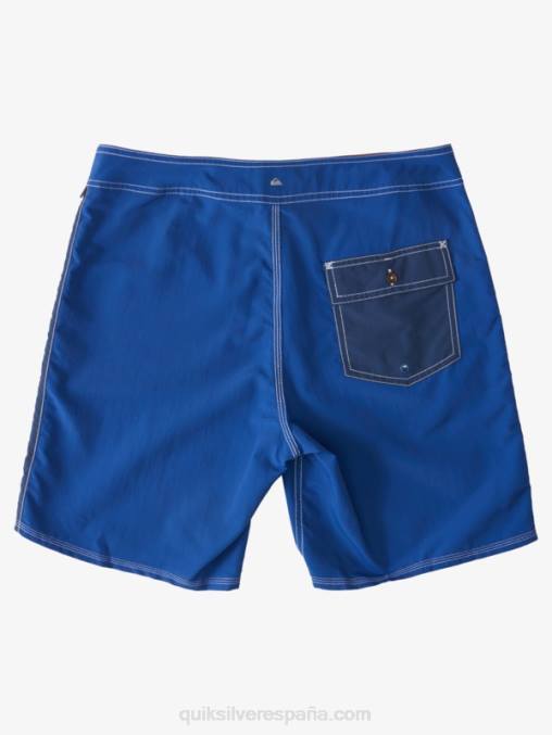 Mónaco azul shorts de playa waterman retroceso 19 D6T4D1856 hombres Quiksilver