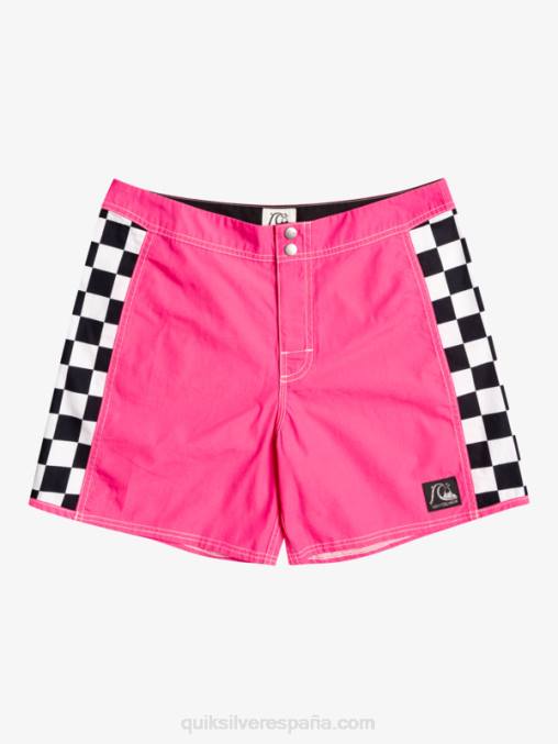 Rosa impactante shorts de playa arco 16 originales D6T4D1781 hombres Quiksilver