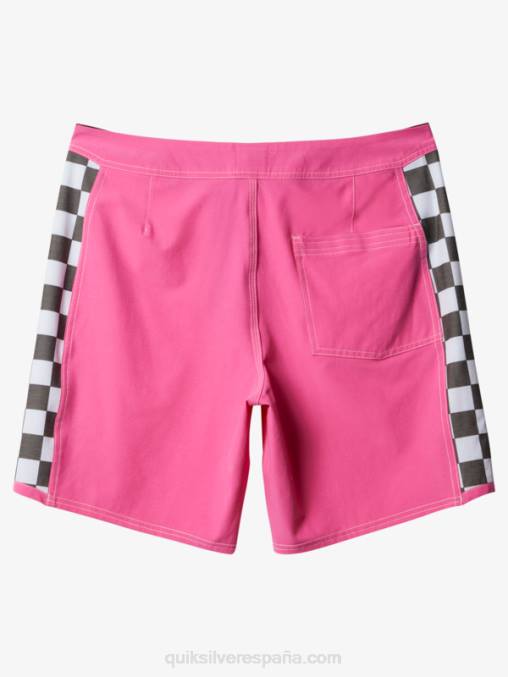 Rosa impactante shorts de playa arco 18 originales D6T4D1732 hombres Quiksilver