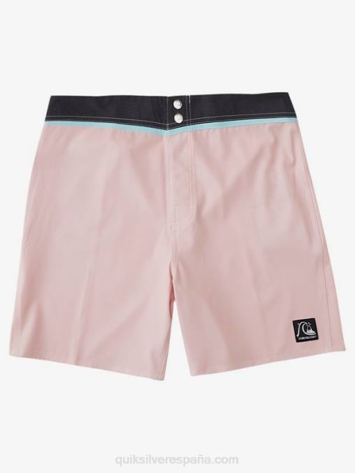 Rosa suave shorts de baño reciclados solid snap 17 D6T4D1829 hombres Quiksilver