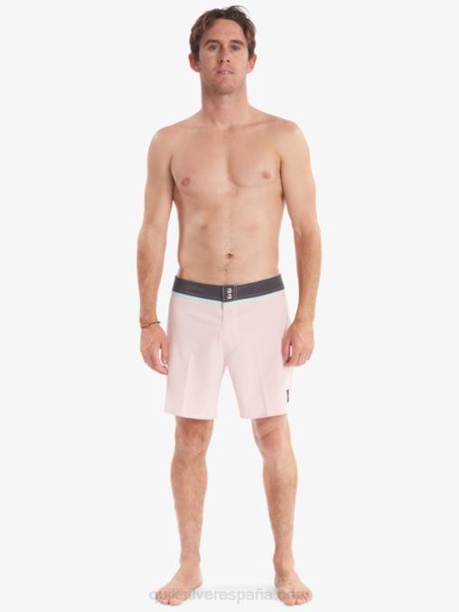 Rosa suave shorts de baño reciclados solid snap 17 D6T4D1829 hombres Quiksilver
