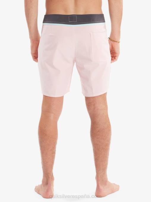 Rosa suave shorts de baño reciclados solid snap 17 D6T4D1829 hombres Quiksilver