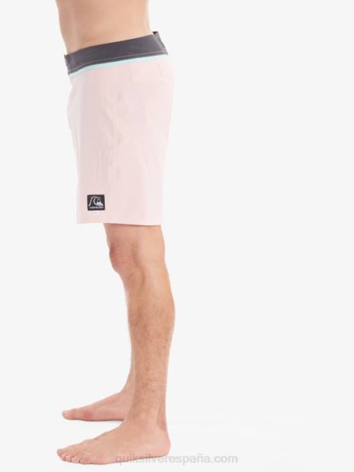 Rosa suave shorts de baño reciclados solid snap 17 D6T4D1829 hombres Quiksilver