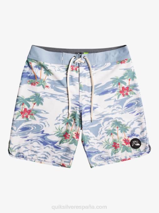 abedul shorts de playa cáñamo elástico festoneado 19 D6T4D1739 hombres Quiksilver