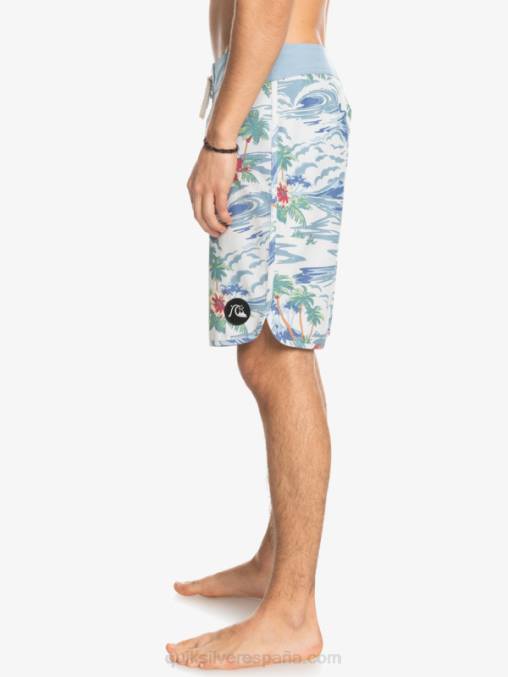 abedul shorts de playa cáñamo elástico festoneado 19 D6T4D1739 hombres Quiksilver