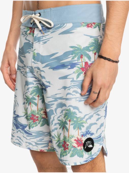 abedul shorts de playa cáñamo elástico festoneado 19 D6T4D1739 hombres Quiksilver