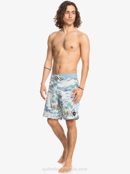 abedul shorts de playa cáñamo elástico festoneado 19 D6T4D1739 hombres Quiksilver