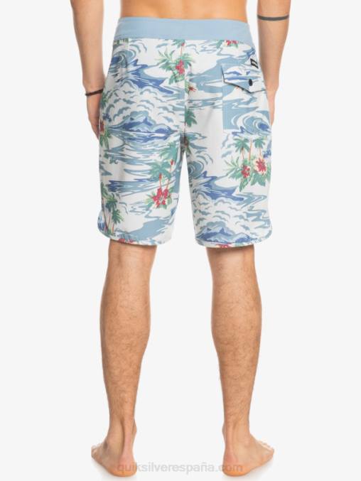 abedul shorts de playa cáñamo elástico festoneado 19 D6T4D1739 hombres Quiksilver