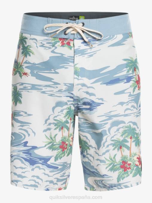 abedul shorts de playa cáñamo elástico festoneado 19 D6T4D1739 hombres Quiksilver