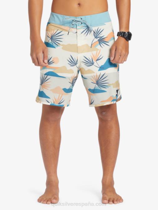 abedul shorts de playa highlite festoneado 19 D6T4D29 hombres Quiksilver