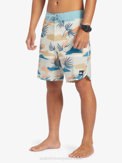 abedul shorts de playa highlite festoneado 19 D6T4D29 hombres Quiksilver