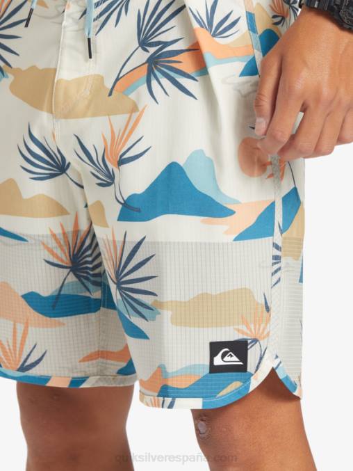 abedul shorts de playa highlite festoneado 19 D6T4D29 hombres Quiksilver