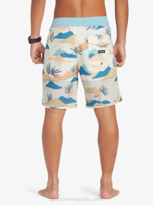 abedul shorts de playa highlite festoneado 19 D6T4D29 hombres Quiksilver