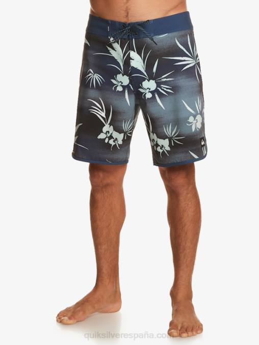 academia naval shorts de playa highlite festoneado 19 D6T4D20 hombres Quiksilver
