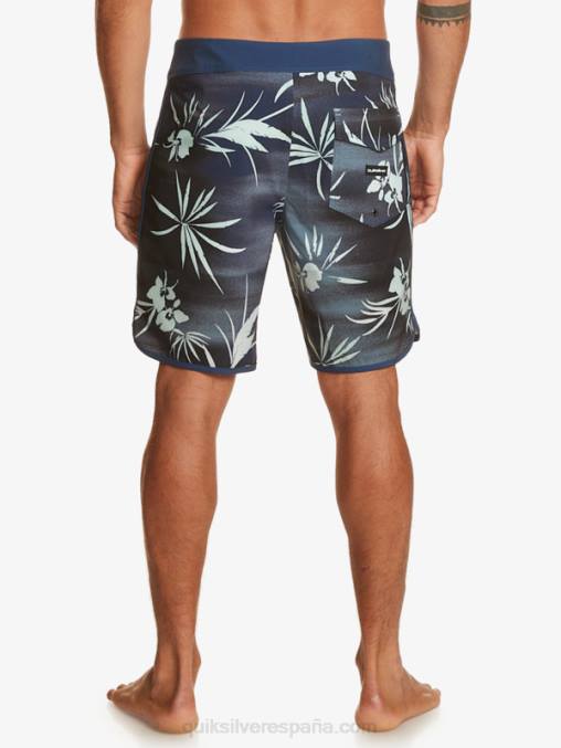 academia naval shorts de playa highlite festoneado 19 D6T4D20 hombres Quiksilver