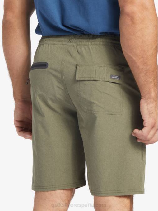 aceituna polvorienta bañador waterman suva 20 anfibio D6T4D782 hombres Quiksilver