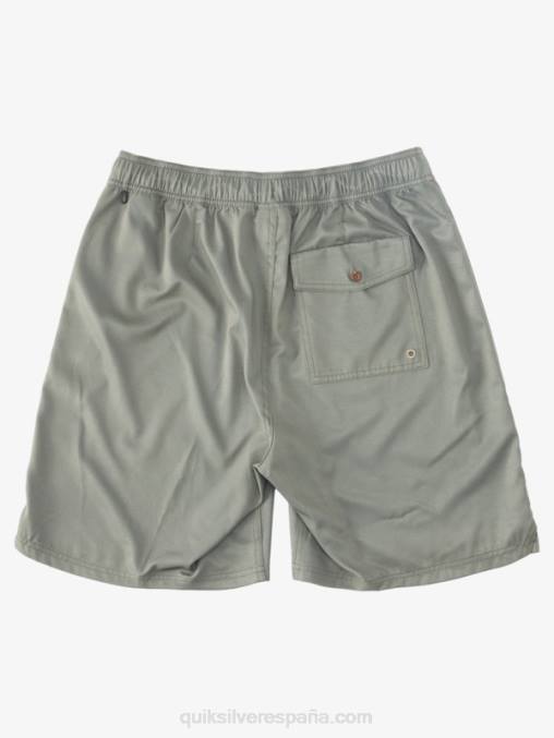 aceituna polvorienta shorts de playa waterman scout con cremallera anfibio 20 D6T4D1325 hombres Quiksilver