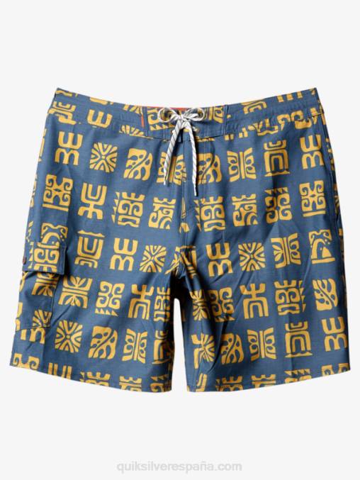 alférez azul canal paddle bs shorts de playa waterman channel paddle 20 D6T4D639 hombres Quiksilver
