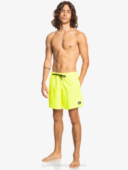 amarillo de seguridad todos los días 17 voleas D6T4D626 hombres Quiksilver