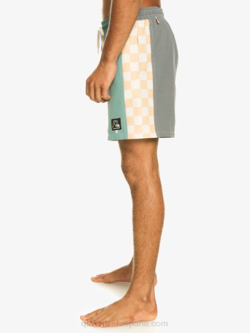 azul bretaña arco original 17 voleas D6T4D534 hombres Quiksilver