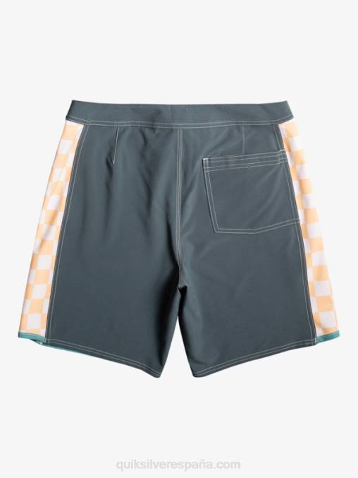azul bretaña shorts de playa arco 18 originales D6T4D177 hombres Quiksilver