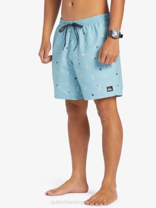 azul celeste mezcla todos los días 17 voleas D6T4D680 hombres Quiksilver