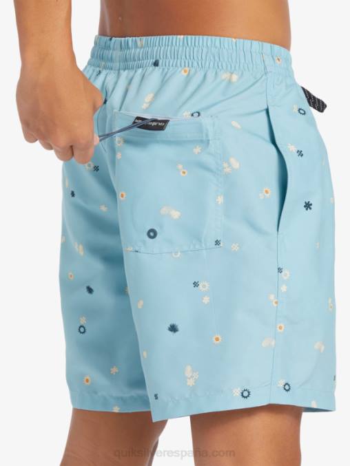 azul celeste mezcla todos los días 17 voleas D6T4D680 hombres Quiksilver