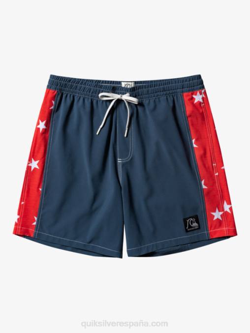 azul marino medianoche arco original 17 voleas D6T4D533 hombres Quiksilver