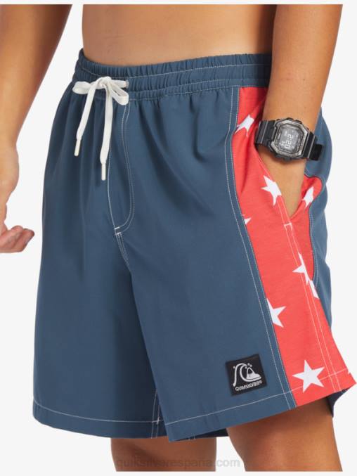 azul marino medianoche arco original 17 voleas D6T4D533 hombres Quiksilver