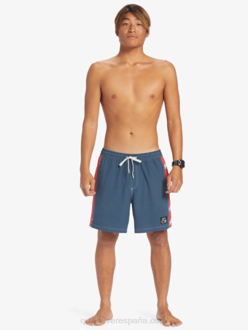 azul marino medianoche arco original 17 voleas D6T4D533 hombres Quiksilver