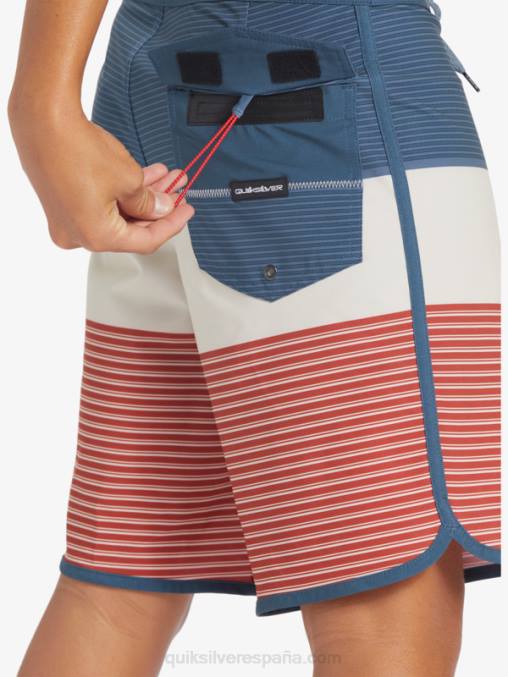 azul marino medianoche bañador surfsilk tijuana 19 D6T4D210 hombres Quiksilver